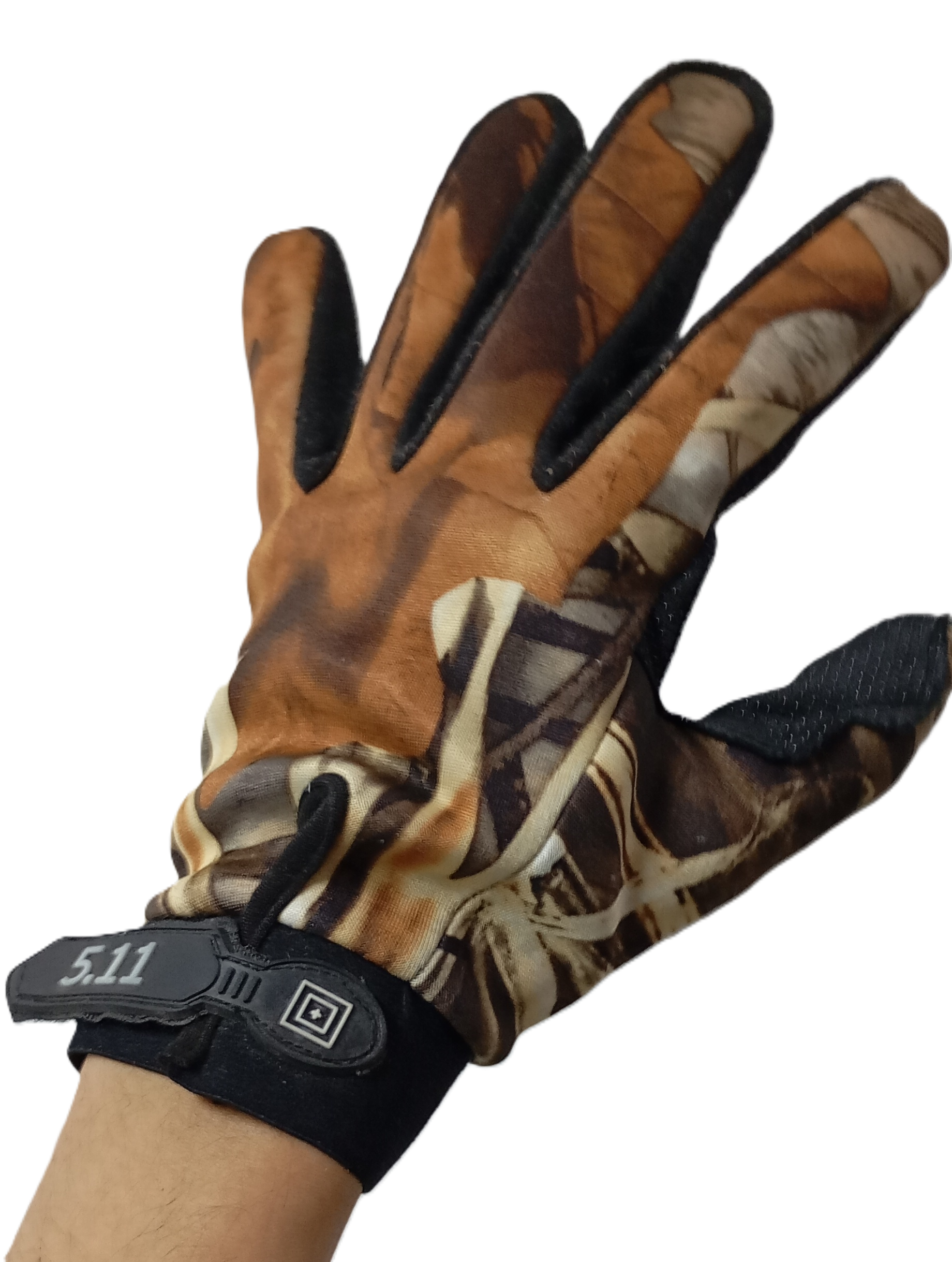 Guantes con textura